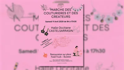 CASTELSARRASIN (82) : Marché des couturières et des créateurs