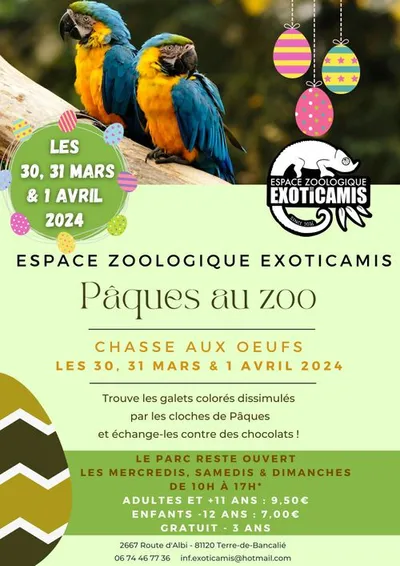 Pâques au zoo