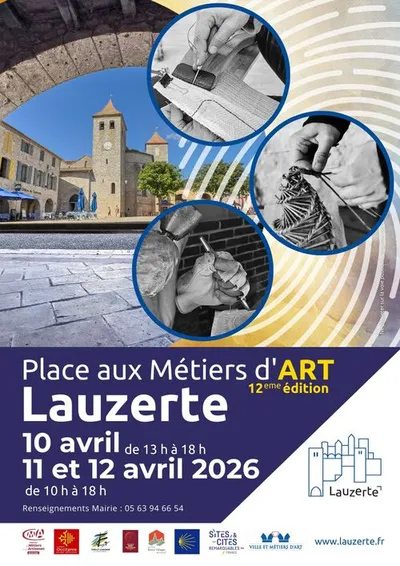 Lauzerte (82) : Journées Européennes des Métiers d’Art 