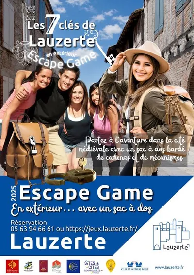 Lauzerte (82) : Escape game : les 7 clés de Lauzerte