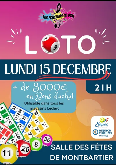 Montbartier (82) : Loto