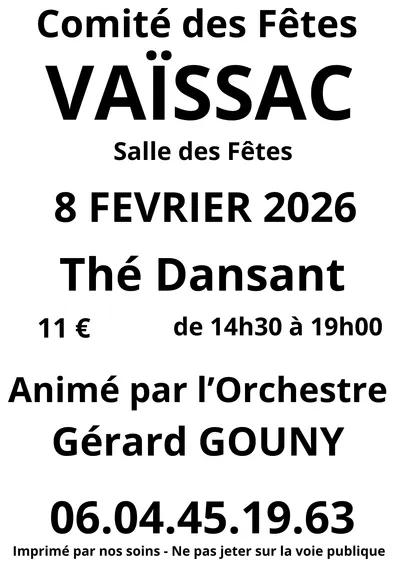 VAISSAC (82) : THE DANSANT