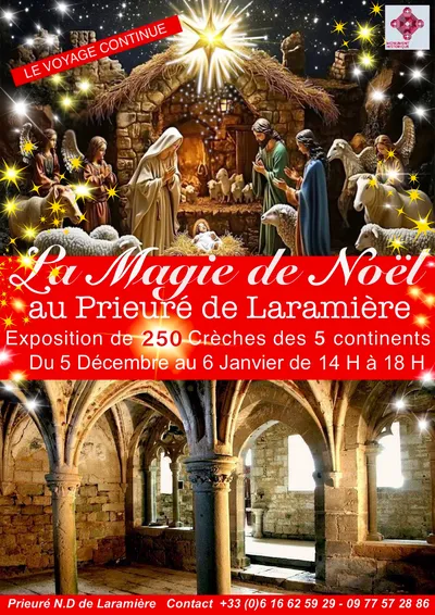 Laramière (46) : La magie de Noel au Prieuré de Laramière - Expositi
