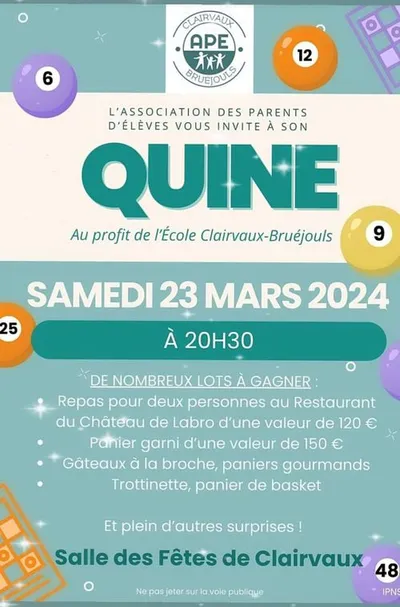 Quine Ecole Clairvaux-d'aveyron