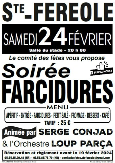 Soirée Farcidure