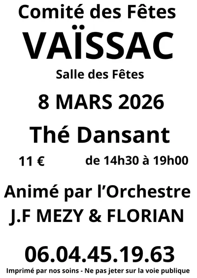 VAISSAC (82) : THE DANSANT