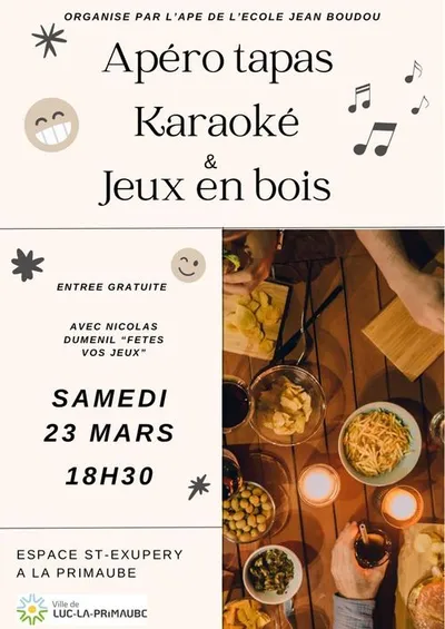 Soirée Tapas et Jeu