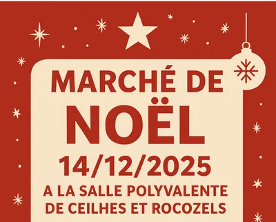 Ceilhes et Rocozels (34) : Marché de Noël 