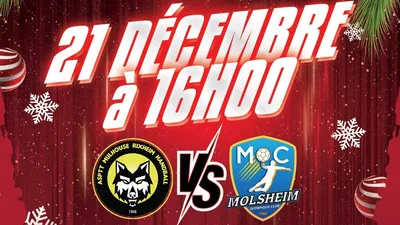 Handball N1 : ASPTT Mulhouse RIxheim vs Molsheim au Palais des Sports