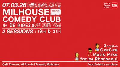 Nouvelle soirée Milhouse Comedy Club le 07/03