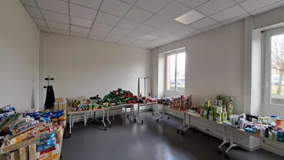 700 kg de dons pour les étudiants dans le besoin