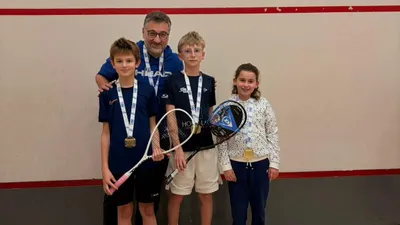 Squash : Un titre de champion de France U13