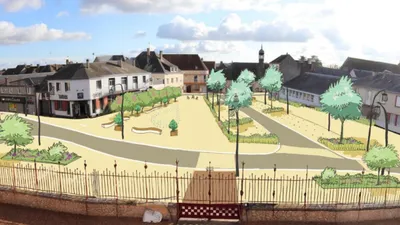 🔊 Végétale et conviviale, la future place transforme le cœur de Brou