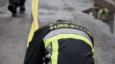 L'établissement Casa Portuguesa abîmé par les flammes