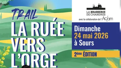 Gagnez votre dossard pour le trail La Ruée Vers l’Orge à Sours.