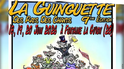 La Guinguette des Rats des Chants revient à Fontaine-la-Guyon du 18...