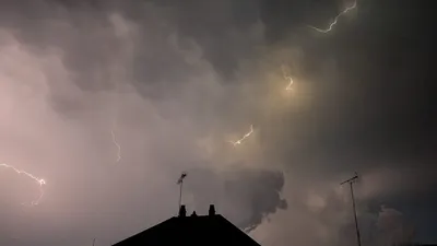 Supercellule en Eure-et-Loir : vents à 94 km/h et déluge de pluie...