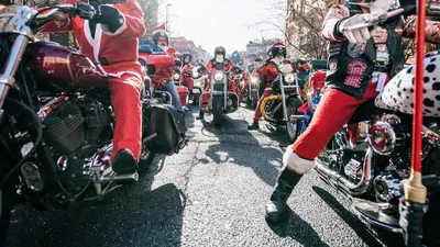 Les Motards d’Eure-et-Loir en mission pour Noël