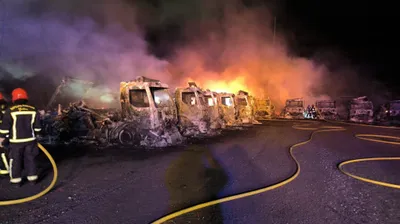 YVELINES - Tous les véhicules d'un abattoir de Houdan détruit par...