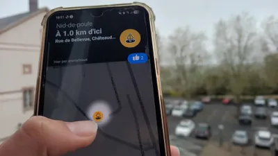 Les motards chassent les nids-de-poule