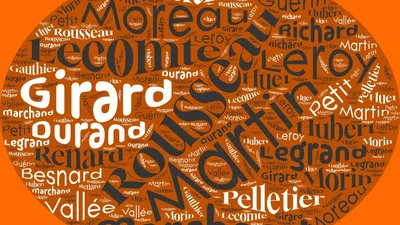 Les noms de familles : Martin règne en Eure-et-Loir