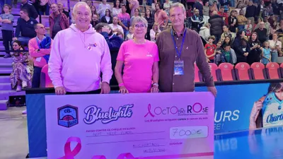Octobre Rose : 7 000 € récoltés par le C' Chartres Métropole Basket...