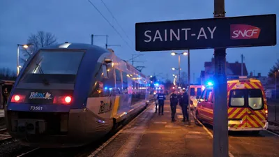 LOIRET – Un train percute une personne sur la voie à Saint-Ay