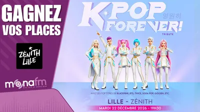 Gagnez vos places pour K-POP Forever au Zénith de Lille