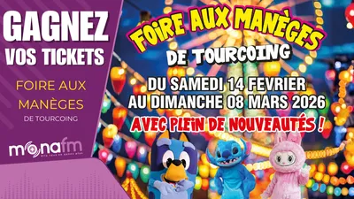 Gagnez vos tickets pour la Foire aux manèges de Tourcoing