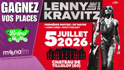 Gagnez vos places pour LENNY KRAVITZ Live 2026