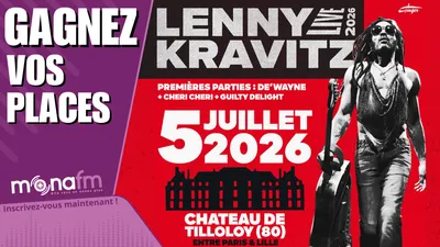 Gagnez vos places pour LENNY KRAVITZ Live 2026