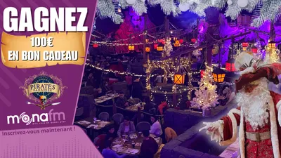 Gagnez des bons cadeaux de 100€ à dépenser chez Pirates Paradise Lille