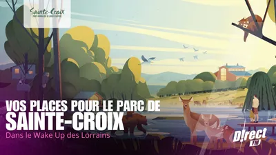 A GAGNER CETTE SEMAINE DANS LE WAKE UP DES LORRAINS : VOS PLACES...