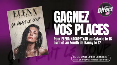 A gagner cette semaine dans le wake up des lorrains : vos places...