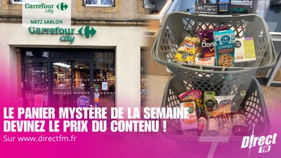 Gagnez 100€ chaque vendredi avec Le Panier Mystère Direct FM