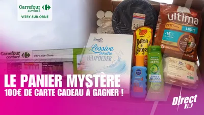 Gagnez 100€ chaque vendredi avec Le Panier Mystère Direct FM