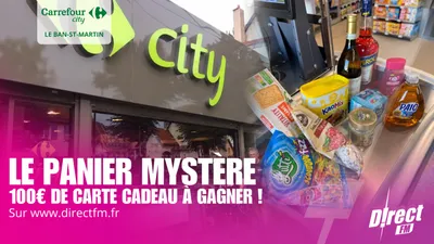 Gagnez 100€ chaque vendredi avec Le Panier Mystère Direct FM