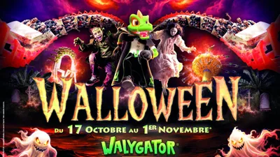 Gagnez vos places pour Walloween à Walygator avec Direct FM
