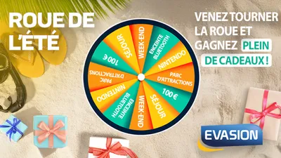 TOURNEZ LA ROUE DE L'ÉTÉ ! 