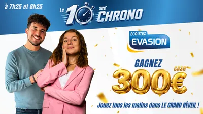 JOUEZ AU 10 SEC' CHRONO ET GAGNEZ 300 € !