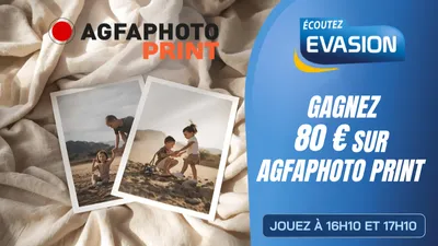 GAGNEZ 80 € SUR AGFA PHOTO PRINT
