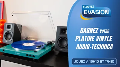 GAGNEZ VOTRE PLATINE VINYLE + VOTRE VINYLE DE LA COLLECTION EVASION !