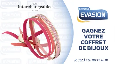 GAGNEZ VOTRE COFFRET DE BIJOUX 