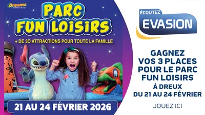 GAGNEZ 3 PLACES POUR LE PARC FUN LOISIRS