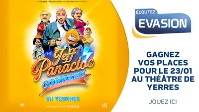 GAGNEZ  VOS PLACES POUR JEFF PANACLOC