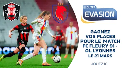 GAGNEZ VOS PLACES VIP POUR LE MATCH DU FC FLEURY 91 CONTRE L'OL...