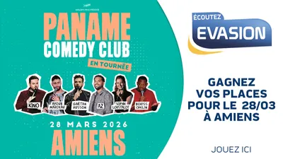 GAGNEZ VOS INVITATIONS POUR LE PANAME COMEDY CLUB