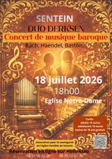 Concert de musique baroque Duo Derksen