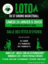 Loto du basket de Saint Girons 