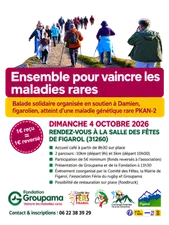 Figarol : une marche solidaire pour soutenir Damien, atteint d’une...